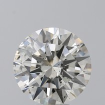 6.02 Carat J-SI2 Round Natural Diamond